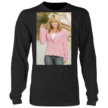 Hilary Duff Men's Heavy Long Sleeve TShirt