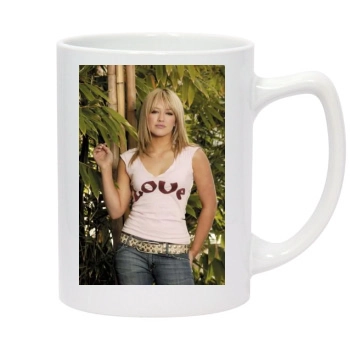 Hilary Duff 14oz White Statesman Mug