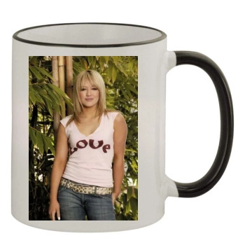 Hilary Duff 11oz Colored Rim & Handle Mug