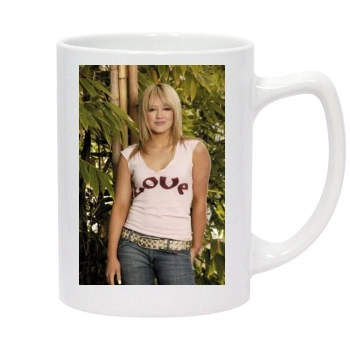 Hilary Duff 14oz White Statesman Mug