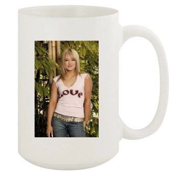 Hilary Duff 15oz White Mug