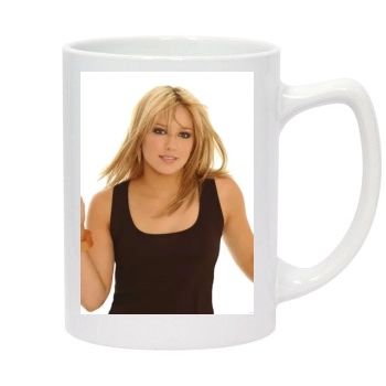 Hilary Duff 14oz White Statesman Mug