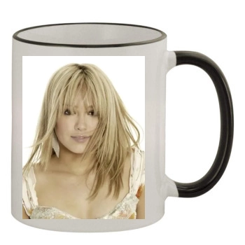 Hilary Duff 11oz Colored Rim & Handle Mug