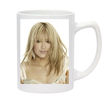 Hilary Duff 14oz White Statesman Mug