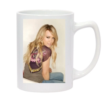 Hilary Duff 14oz White Statesman Mug