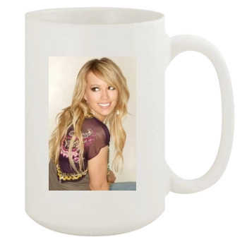 Hilary Duff 15oz White Mug