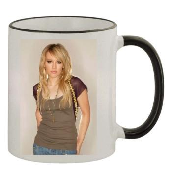 Hilary Duff 11oz Colored Rim & Handle Mug