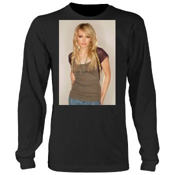 Hilary Duff Men's Heavy Long Sleeve TShirt