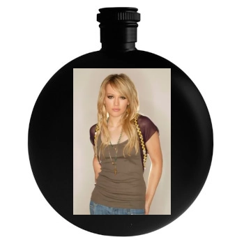 Hilary Duff Round Flask