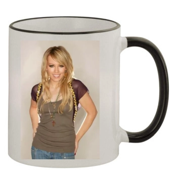 Hilary Duff 11oz Colored Rim & Handle Mug