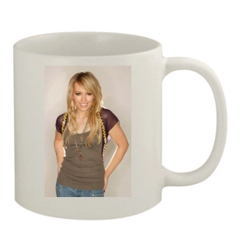 Hilary Duff 11oz White Mug