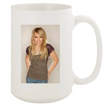 Hilary Duff 15oz White Mug