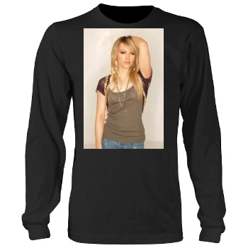 Hilary Duff Men's Heavy Long Sleeve TShirt