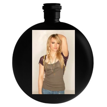 Hilary Duff Round Flask