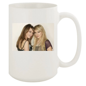 Hilary Duff 15oz White Mug