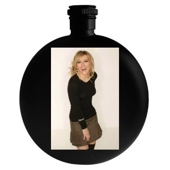 Hilary Duff Round Flask