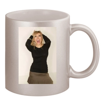 Hilary Duff 11oz Metallic Silver Mug