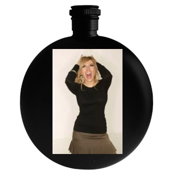 Hilary Duff Round Flask