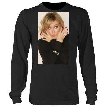 Hilary Duff Men's Heavy Long Sleeve TShirt