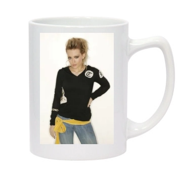 Hilary Duff 14oz White Statesman Mug