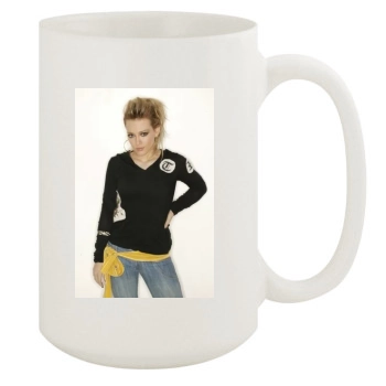 Hilary Duff 15oz White Mug