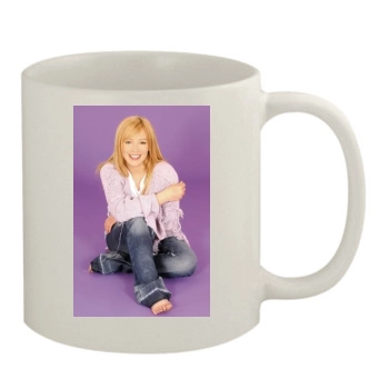 Hilary Duff 11oz White Mug