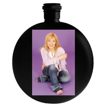 Hilary Duff Round Flask