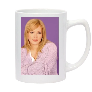 Hilary Duff 14oz White Statesman Mug