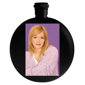 Hilary Duff Round Flask