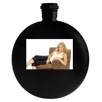 Hilary Duff Round Flask