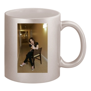 Hilary Duff 11oz Metallic Silver Mug