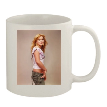 Hilary Duff 11oz White Mug