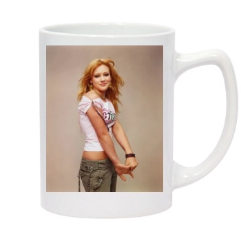 Hilary Duff 14oz White Statesman Mug