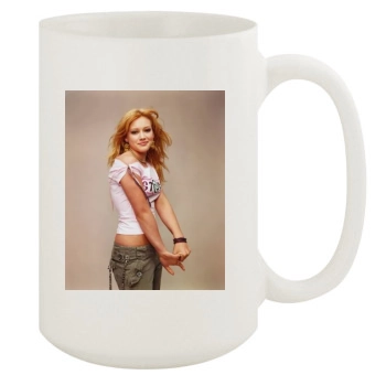 Hilary Duff 15oz White Mug