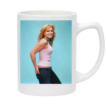 Hilary Duff 14oz White Statesman Mug