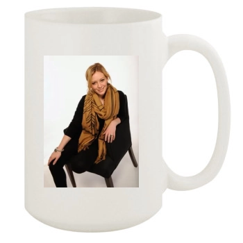 Hilary Duff 15oz White Mug