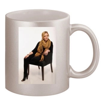 Hilary Duff 11oz Metallic Silver Mug