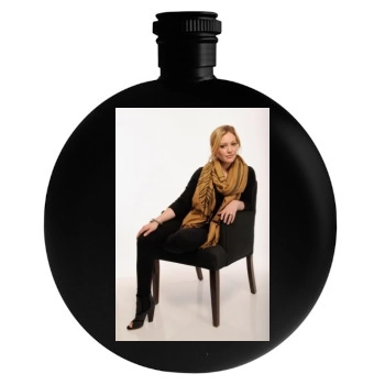 Hilary Duff Round Flask