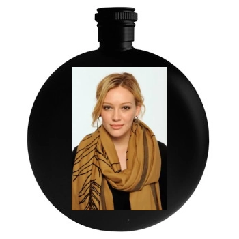 Hilary Duff Round Flask