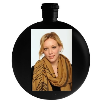 Hilary Duff Round Flask