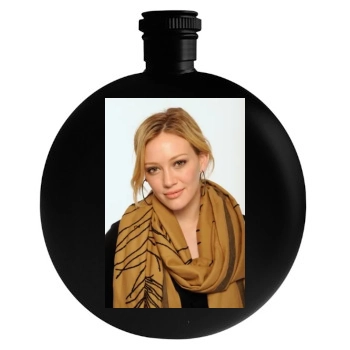 Hilary Duff Round Flask