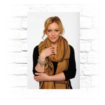 Hilary Duff Metal Wall Art