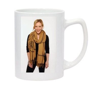 Hilary Duff 14oz White Statesman Mug