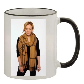 Hilary Duff 11oz Colored Rim & Handle Mug