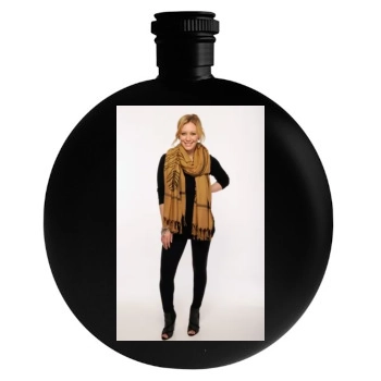 Hilary Duff Round Flask