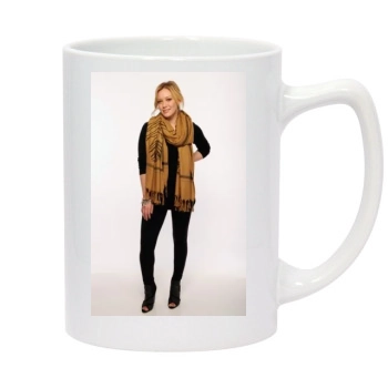 Hilary Duff 14oz White Statesman Mug