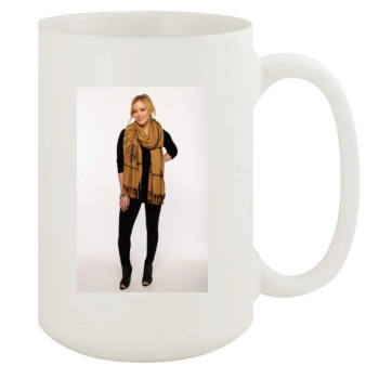 Hilary Duff 15oz White Mug