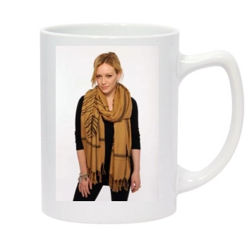 Hilary Duff 14oz White Statesman Mug