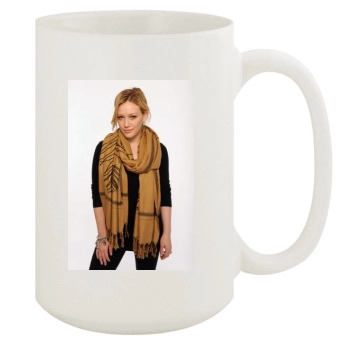 Hilary Duff 15oz White Mug