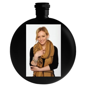 Hilary Duff Round Flask